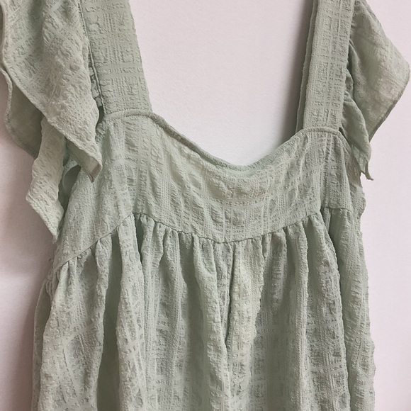 ANNIEWEAR- Causal Minty Top - Picture 3 of 4